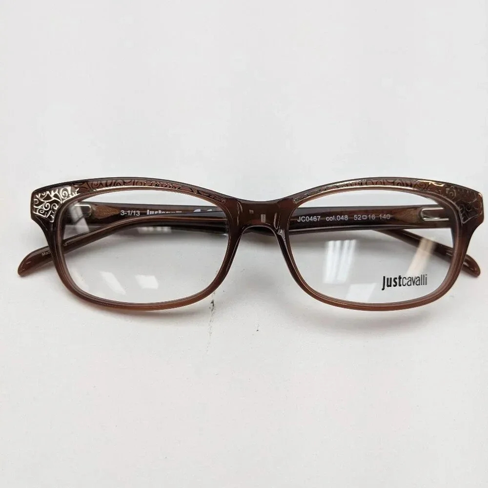 🕶️ Just Cavalli JC0467-048 Cat Eye Eyeglasses 52/16-140 / ALH328🕶️